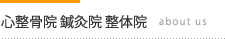 心整骨院 鍼灸院 整体院